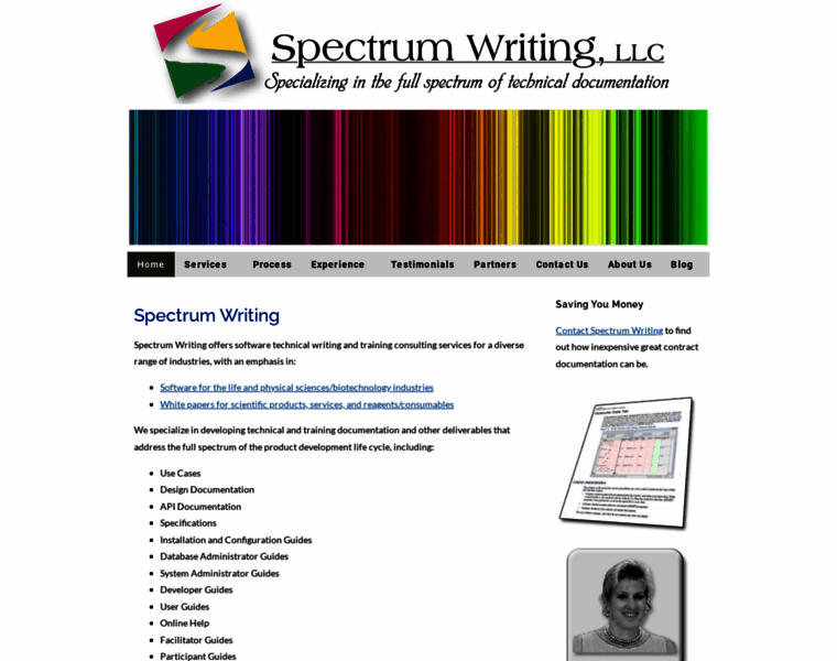 Spectrumwritingllc.com thumbnail