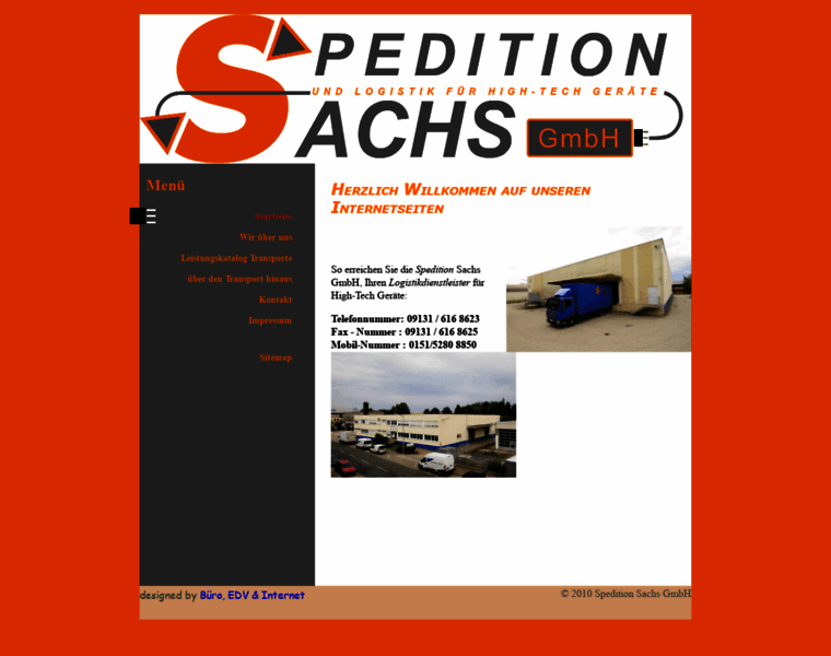 Spedition-sachs.de thumbnail