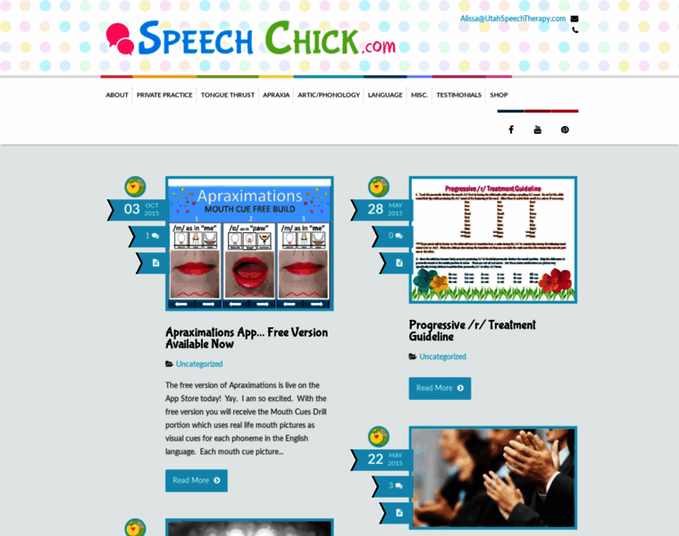 Speechchick.com thumbnail