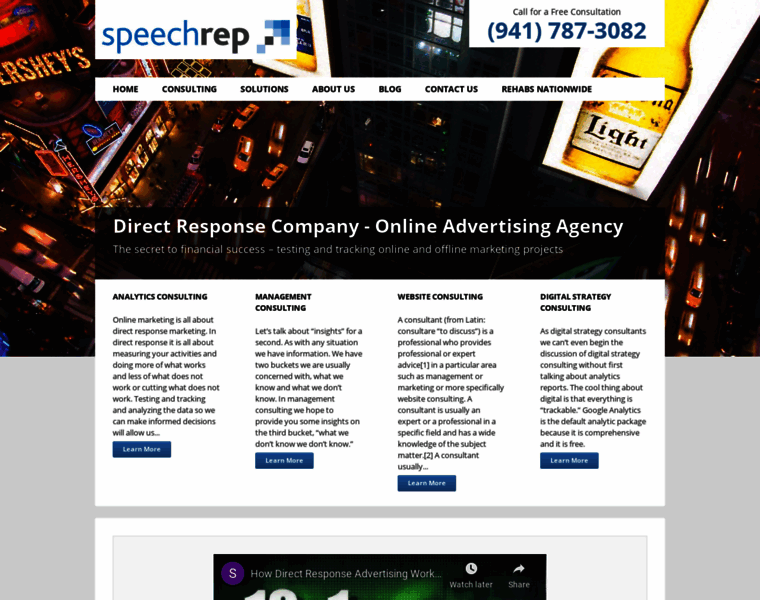 Speechrep.com thumbnail