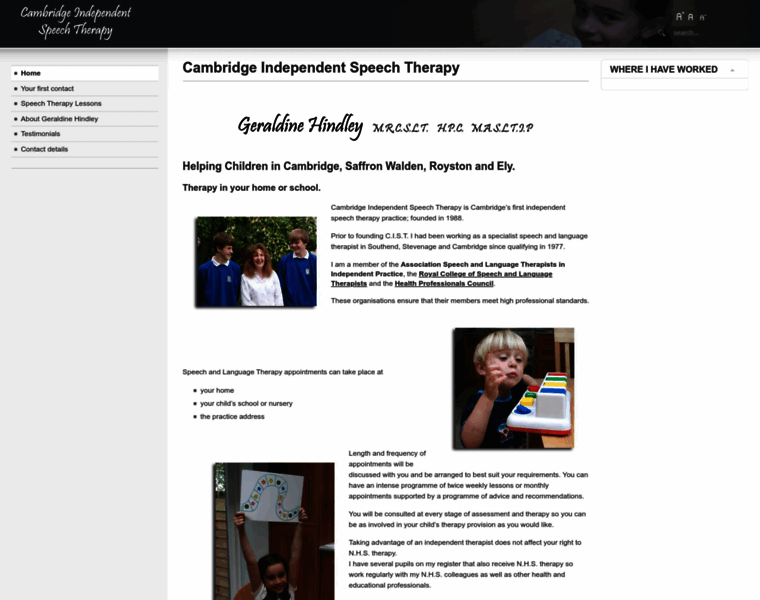 Speechtherapycambridge.co.uk thumbnail