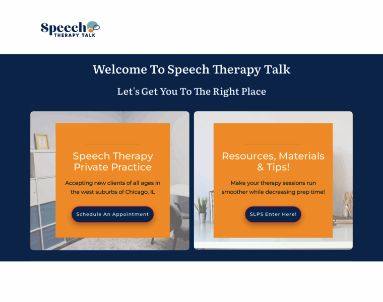 Speechtherapytalk.com thumbnail