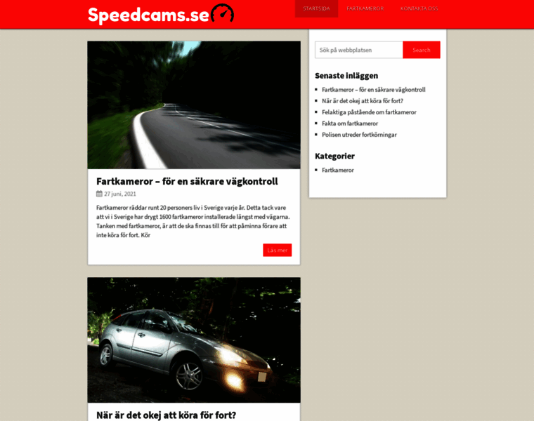 Speedcams.se thumbnail