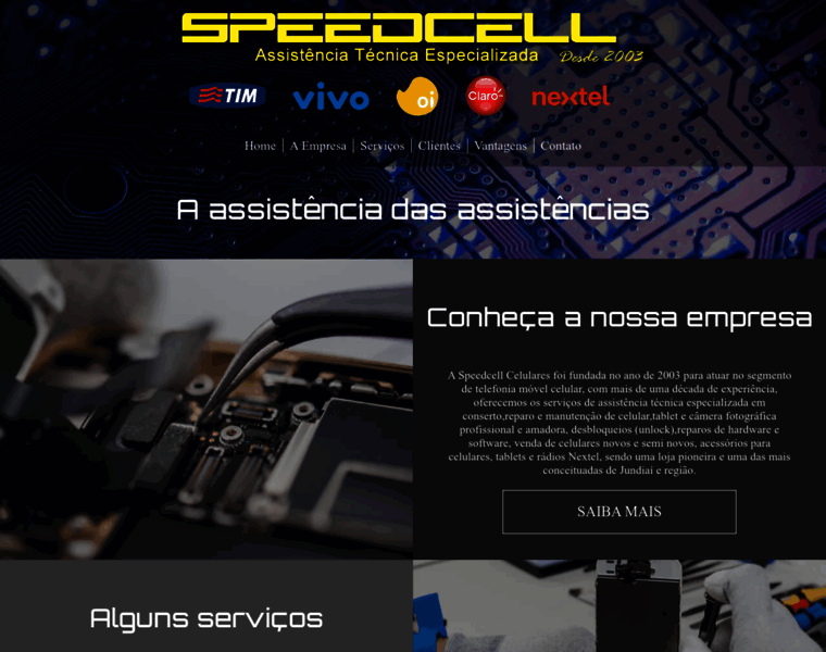Speedcell.com.br thumbnail