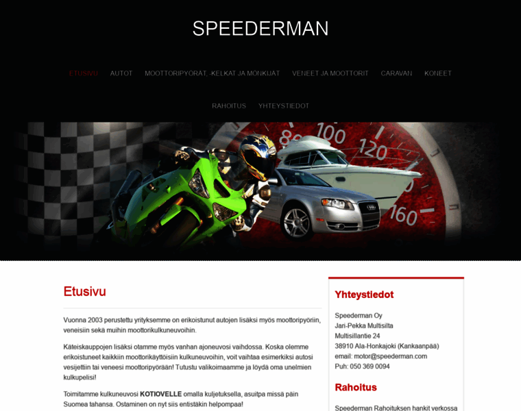 Speederman.com thumbnail