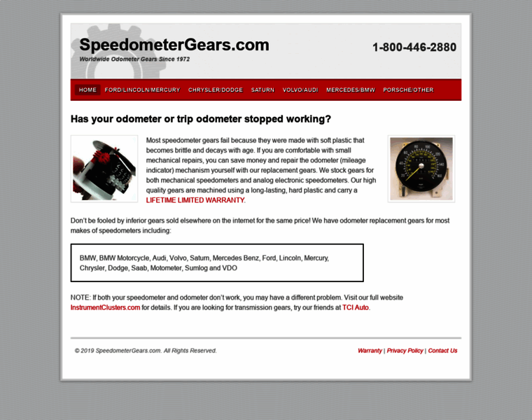 Speedometergears.com thumbnail