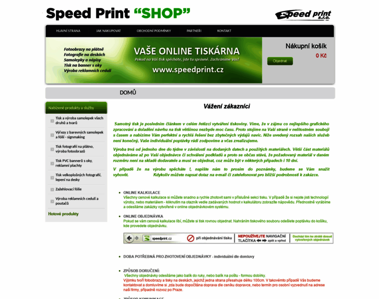 Speedprint.cz thumbnail