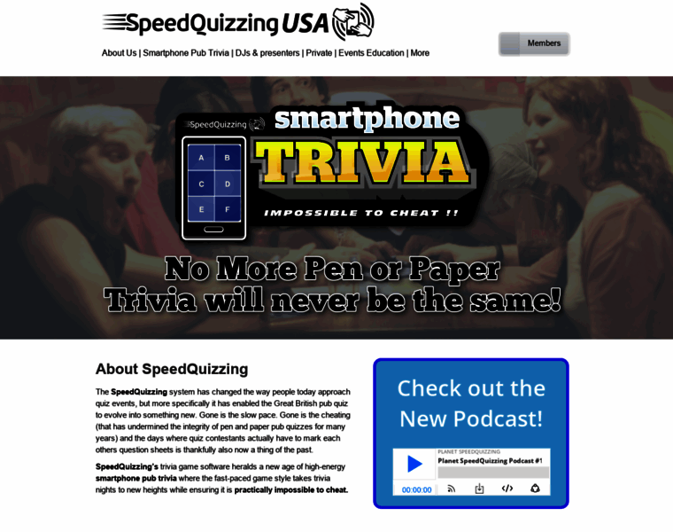Speedquizzingusa.com thumbnail