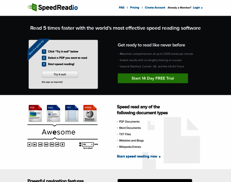 Speedread.io thumbnail