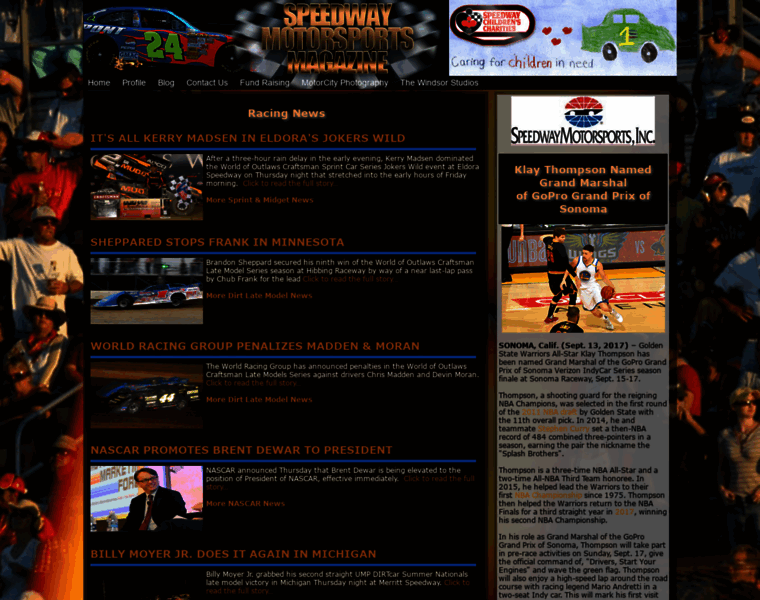 Speedwaymotorsportsmagazine.com thumbnail