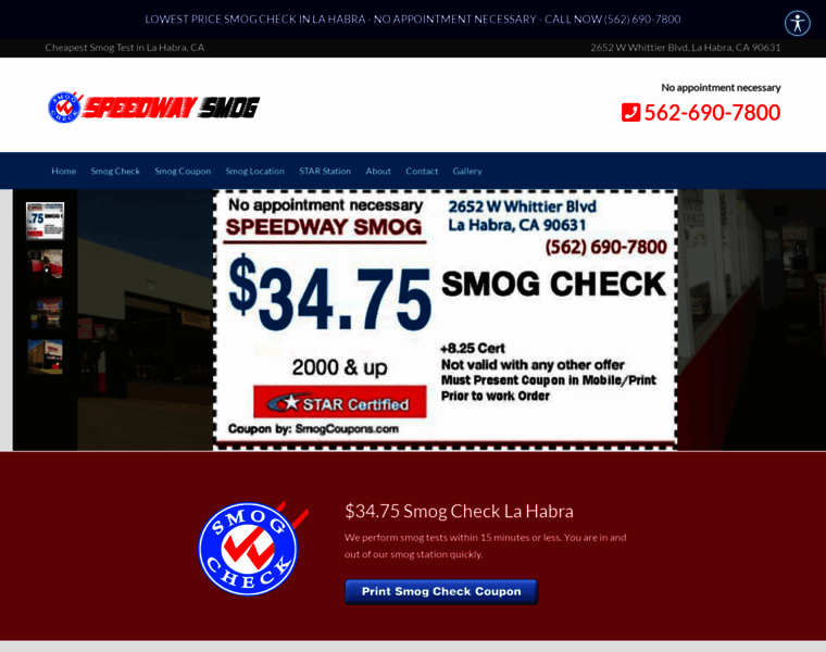 Speedwaysmogcheck.com thumbnail
