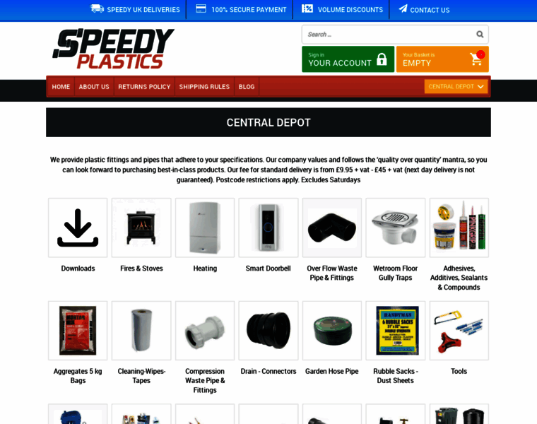 Speedy-plastics.co.uk thumbnail