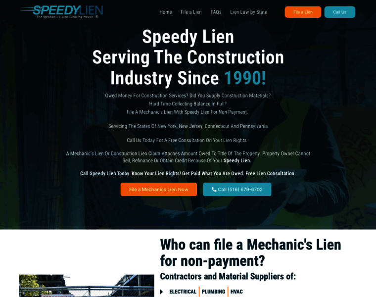 Speedylieninc.com thumbnail