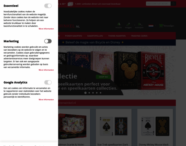Speelkaartenwinkel.nl thumbnail