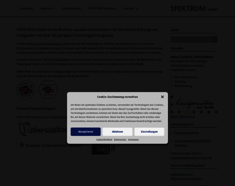 Spektrum-berlin.de thumbnail