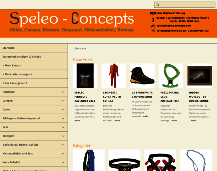 Speleo-concepts.com thumbnail