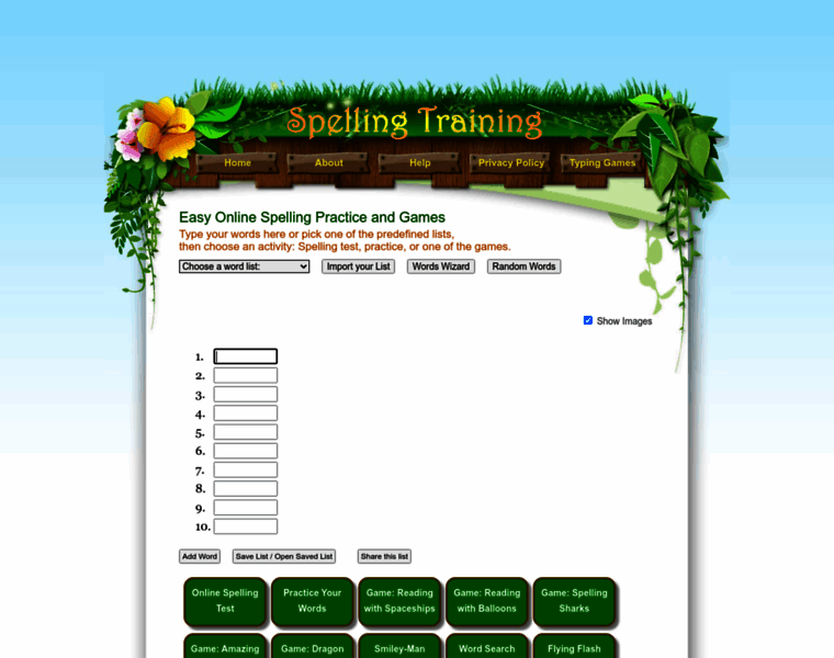 Spellingtraining.com thumbnail