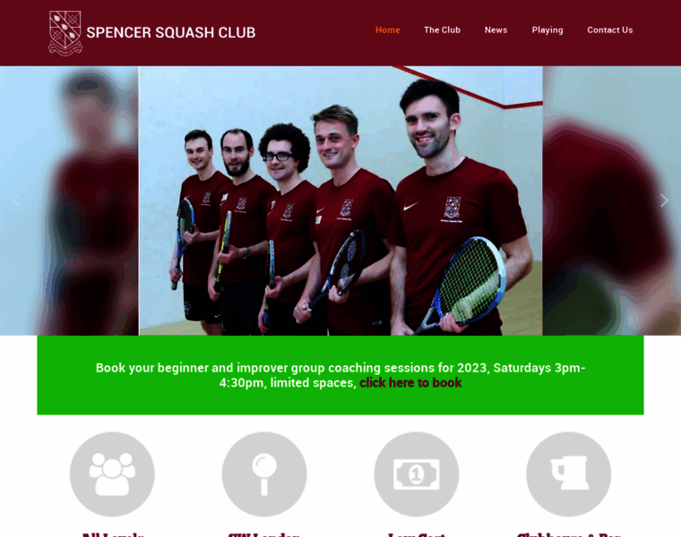 Spencersquash.club thumbnail