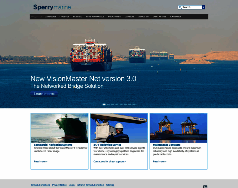 Sperry-marine.com thumbnail