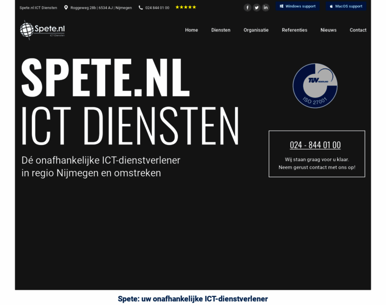 Spete.nl thumbnail