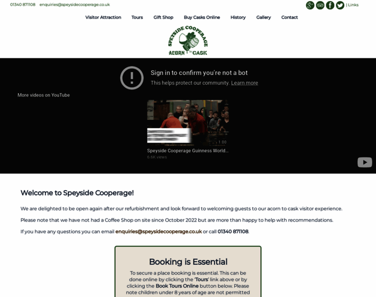 Speysidecooperage.co.uk thumbnail Speysidecooperage.co.uk thumbnail