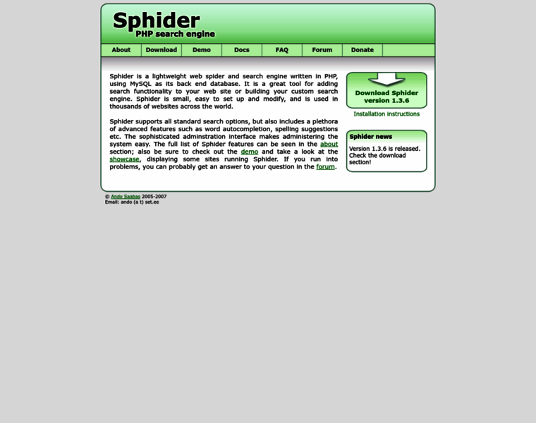 Sphider.eu thumbnail
