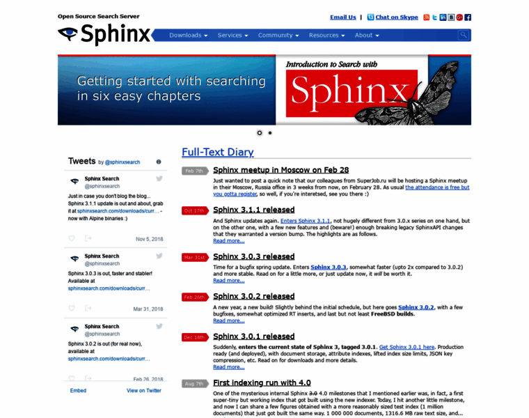 Sphinxsearch.com thumbnail