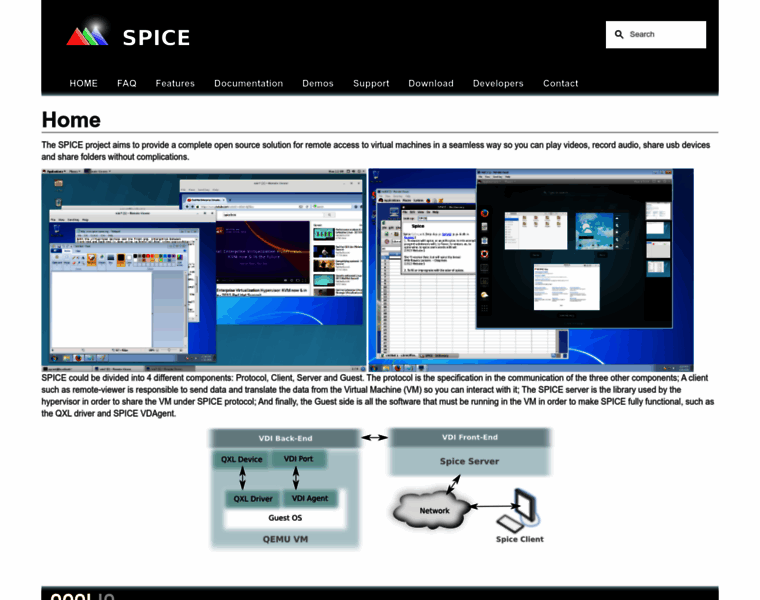 Spice-space.org thumbnail