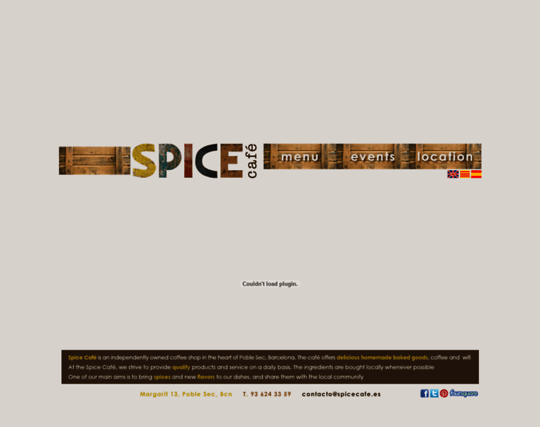 Spicecafe.es thumbnail