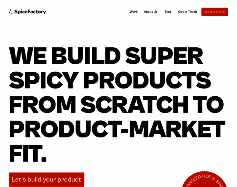 Spicefactory.co thumbnail