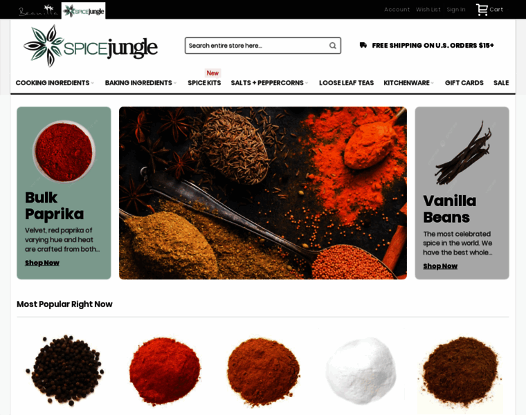 Spicejungle.com thumbnail Spicejungle.com thumbnail