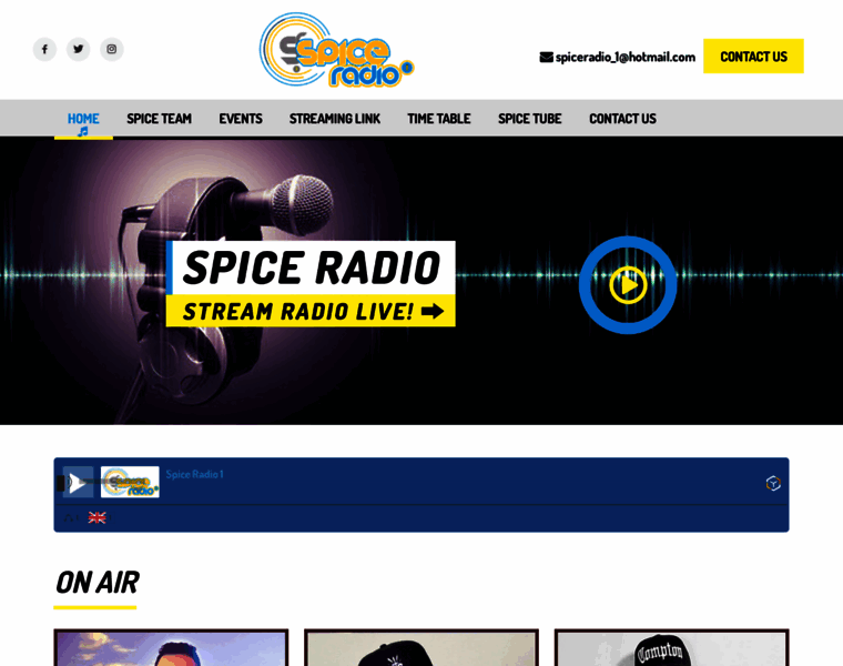 Spiceradio1.com thumbnail
