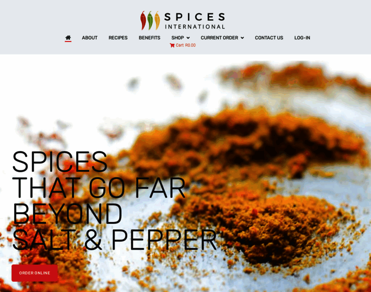 Spicesinternational.co.za thumbnail