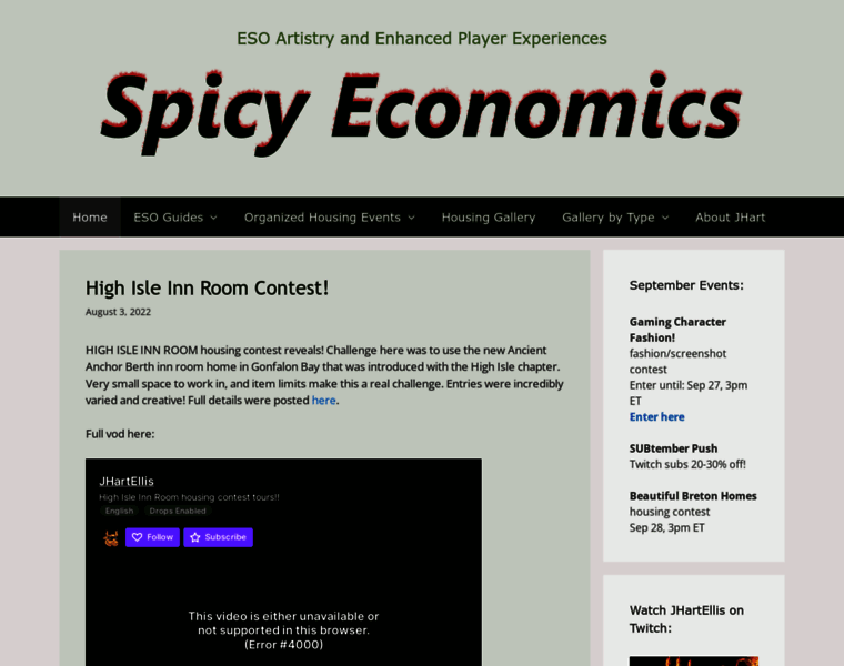 Spicyeconomics.com thumbnail