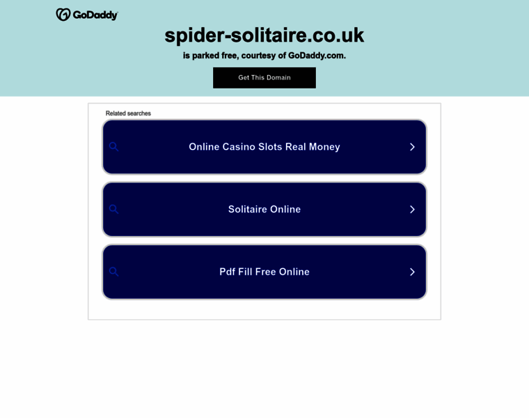 Spider-solitaire.co.uk thumbnail