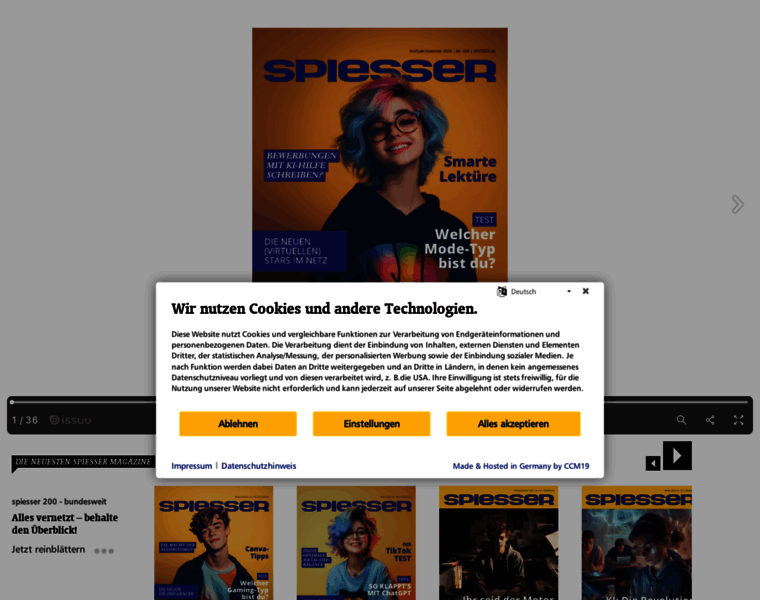 Spiesser.de thumbnail