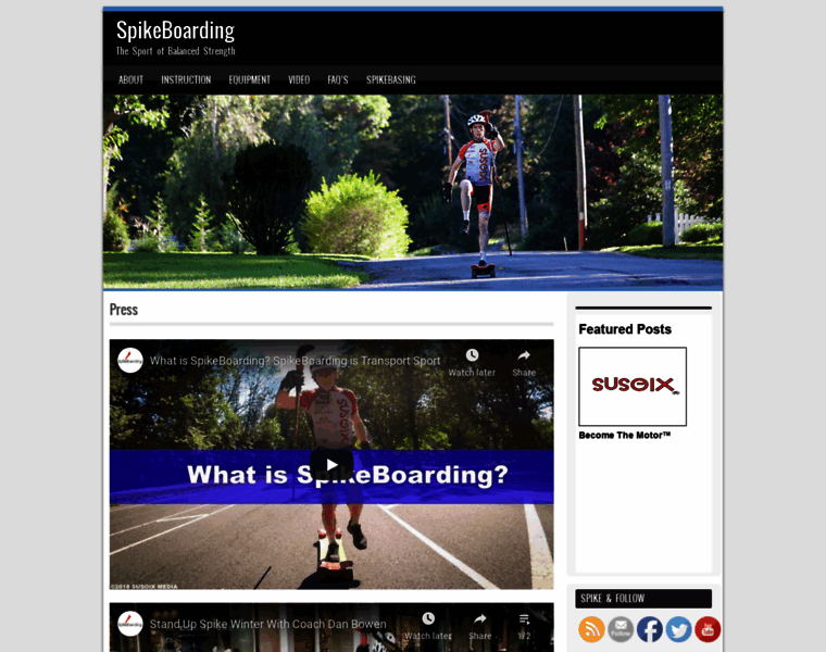 Spikeboarding.com thumbnail