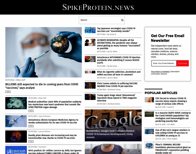 Spikeprotein.news thumbnail