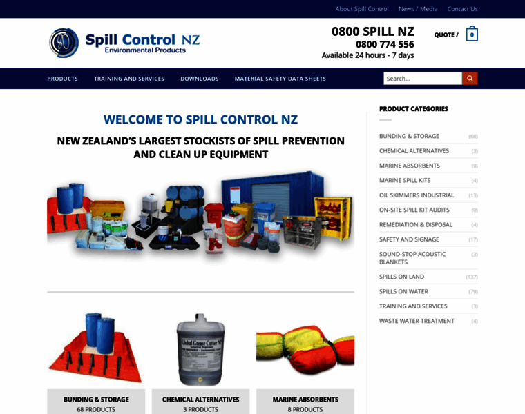 Spillcontrol.co.nz thumbnail