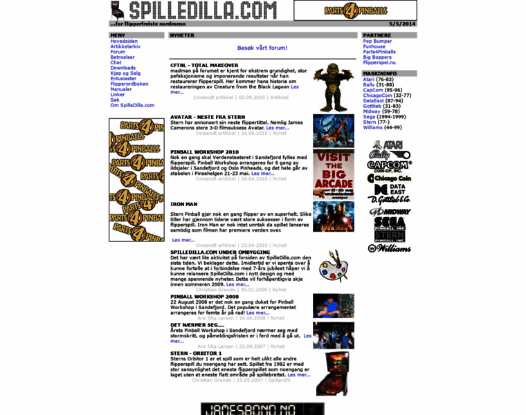 Spilledilla.com thumbnail