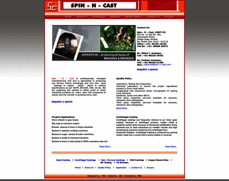 Spin-n-cast.com thumbnail