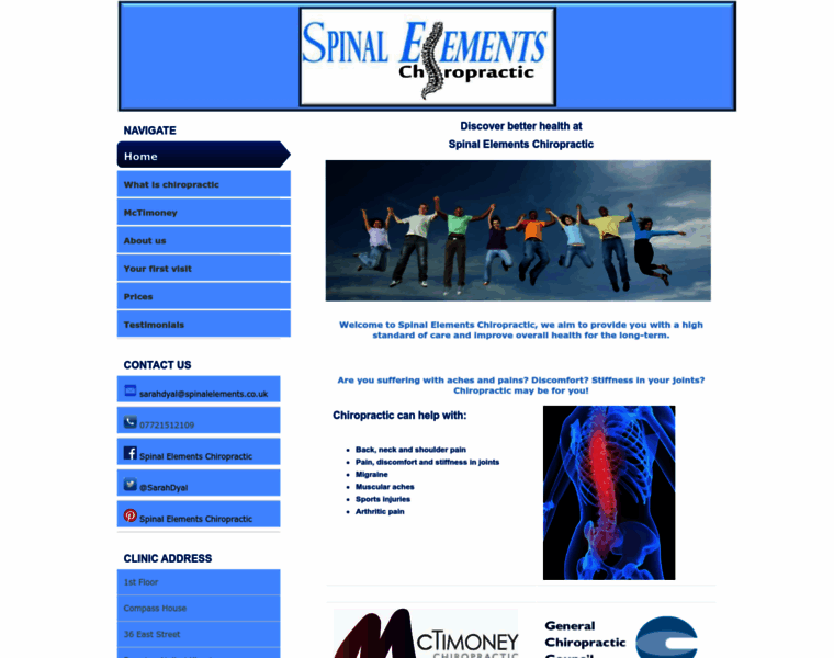 Spinalelements.co.uk thumbnail