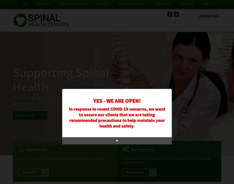 Spinalhealthcenterrc.com thumbnail