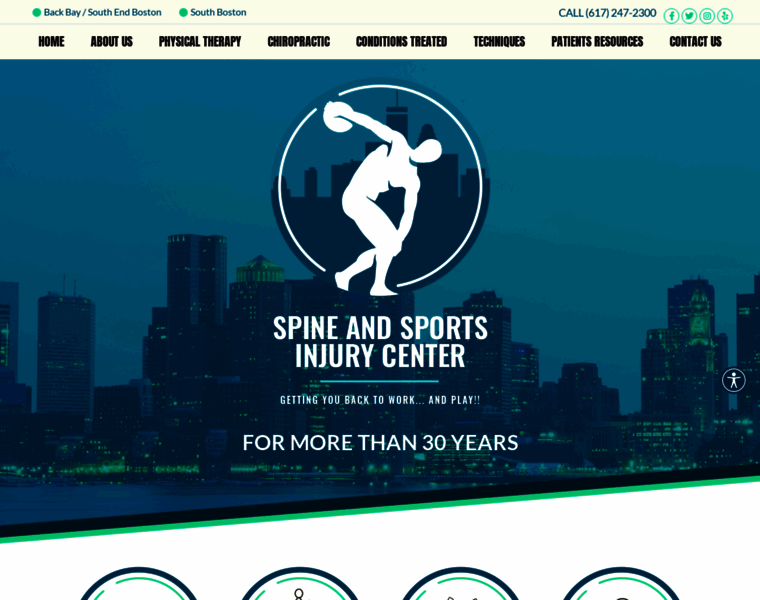 Spineandsports.org thumbnail