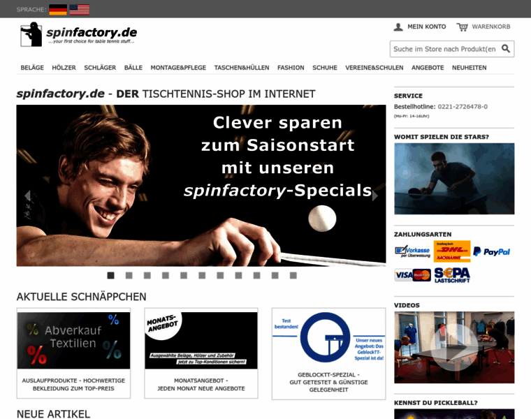 Spinfactory.de thumbnail
