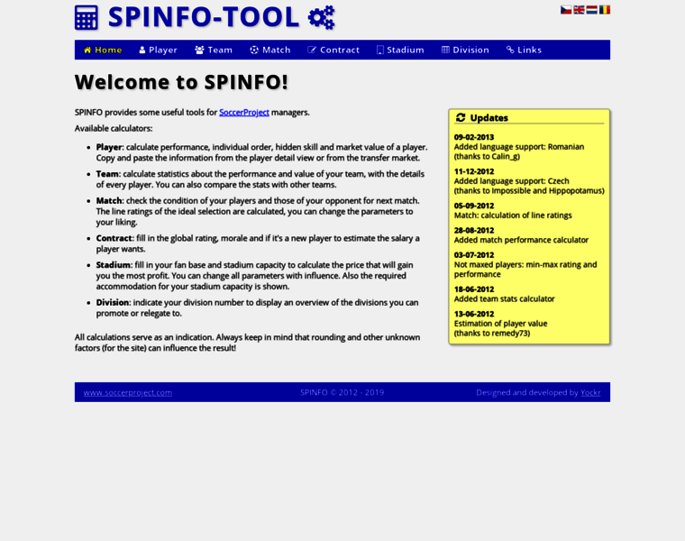 Spinfo-tool.com thumbnail