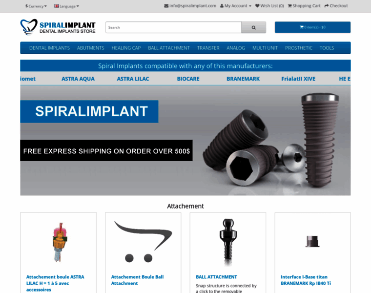Spiralimplant.com thumbnail