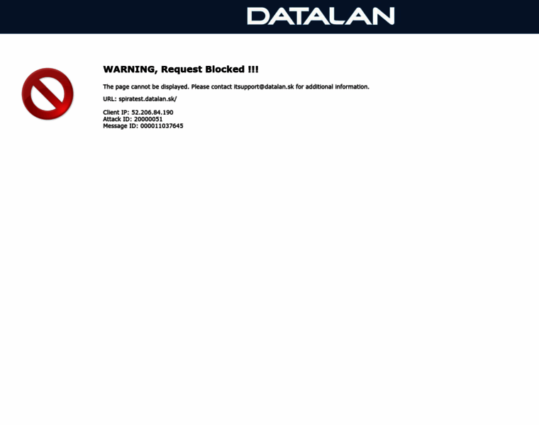 Spiratest.datalan.sk thumbnail