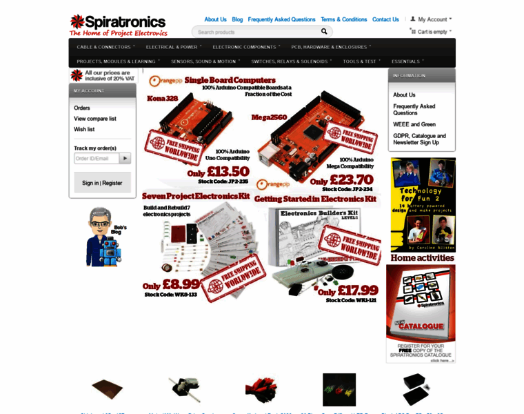 Spiratronics.com thumbnail
