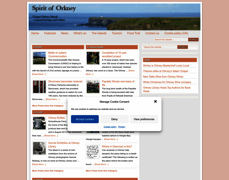 Spirit-of-orkney.com thumbnail